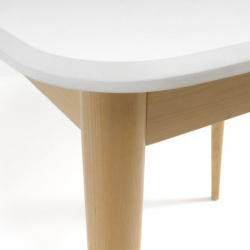 Обеденный стол на 2 персоны JIMI белый LaRedoute 350075514