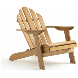 Кресло для сада Thodore в стиле Adirondak единый размер каштановый LaRedoute 350336377