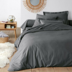 Чехол на подушку или валик из фланели Scenario 85 x 185 см серый LaRedoute 350055161