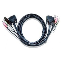 Aten 2L 7D03U CABLE DVI/USBA/SP MC DVI/USB B 3 0M