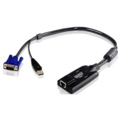 Aten  KA7170 AX KVM адаптер USB VGA с поддержкой композитного видео сигнала