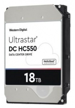 WD Ultrastar DC HC550 18Tb 0F38459 / 0F38467  WUH721818ALE6L4 Объем 18 Тб