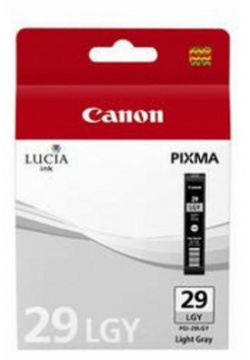 Canon PGI 29LGY  4872B001 для струйного принтера цвет: светло серый