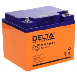 Delta DTM 1240 L 40 А\ч  12В свинцово кислотный аккумулятор