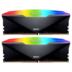 Apacer NOX RGB Black  AH4U16G36C25YNBAA 2 DDR4 объём: модуля по 8Gb