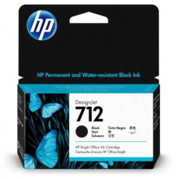 HP 712  3ED70A Объем: 38 мл цвет: черный тип: струйный совместим с: DJ T230