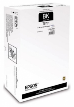 Epson  C13T878140 Ресурс 75000 страниц цвет: черный тип: струйный