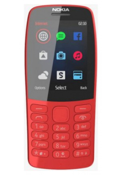 Nokia 210 Dual sim Red  16OTRR01A01