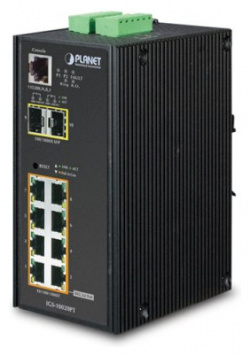 Planet  IGS 10020PT Управляемый настольный 8 портов Ethernet 1 Гбит/с