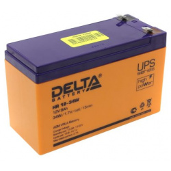 Delta  HR 12 34W (9 Ач 12В) свинцово кислотный аккумулятор