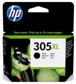 HP 305XL  3YM62AE Ресурс: 240 страниц цвет: черный тип: струйный