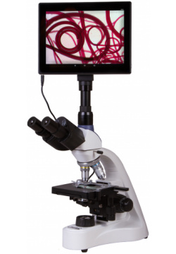 Микроскоп цифровой Levenhuk (Левенгук) MED D10T LCD  тринокулярный 73987