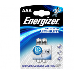 Элемент питания Energizer Ultimate AAA LR03/FR03 (2 шт )  литиевый (Энерджайзер) 75351