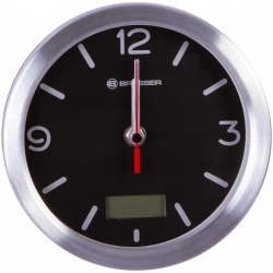 Часы Bresser (Брессер) MyTime Bath RC  водонепроницаемые черные 74611