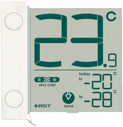 Термометр цифровой RST 01291  оконный (РСТ) 79940