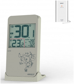 Термометр цифровой RST 02258 (Q258) с беспроводным датчиком (РСТ) 79952 