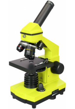 Микроскоп Levenhuk (Левенгук) Rainbow 2L PLUS Lime\Лайм 69044 Яркий современный