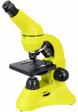 Микроскоп Levenhuk (Левенгук) Rainbow 50L PLUS Lime\Лайм 69054 