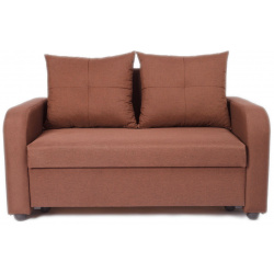 Прямой диван Бруно рогожка тесла коричневый  120 Столплит R0000290724