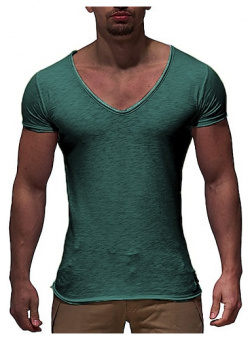Hombre Camiseta Tee Plano Escote Redondo Aptitud física Gimnasia Manga Corta Ropa de calle deportiva Trabajo Básico lightinthebox
