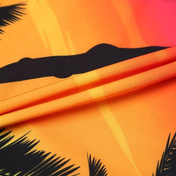 Hombre Pantalones de Surf Natación Boxers Bermudas cortos playa Correa Cintura elástica Impresión 3D Graphic Árbol coco Transpirable Secado rápido Corto lightinthebox