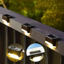 Luz solar de paso  luces impermeables para patio decoración valla lámpara pared barandilla exteriores escalera iluminación decorativa lightinthebox