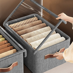 Caja de almacenamiento ropa para colcha armario  con estructura acero acabado dormitorio y hogar lightinthebox