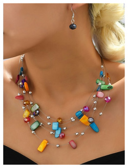 Mujer Collares Moda Exterior Geometría Conjuntos de joyas lightinthebox 