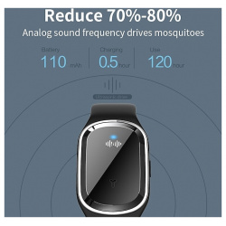 Asesino de mosquitos portátil  repelente físico reloj inteligente pulsera ultrasónica relojes inteligentes deportivos impermeables pulseras guardería interior exteriores para hombres mujeres Android iOS lightinthebox