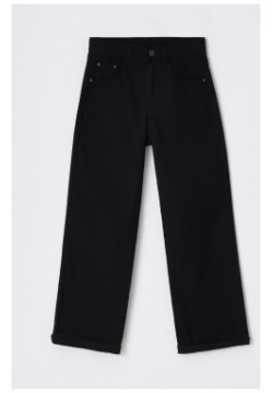 Черные широкие брюки для мальчиков  3801071527