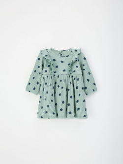 Трикотажное платье с принтом для малышей  3809000701