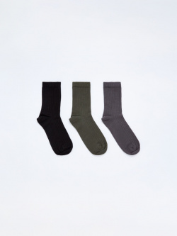 Набор из 3 пар носков для мальчиков  4801172415 высоких Мягкий