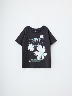 Набор футболок для девочек из коллаборации sela х Ботанический сад