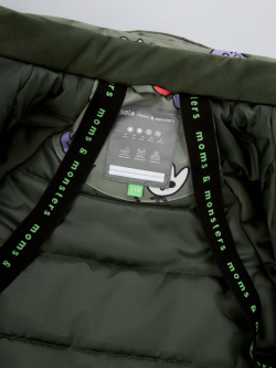 Куртка из технологичной мембраны для девочек