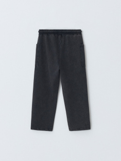 Трикотажные брюки с эффектом стирки для мальчиков  4805061574