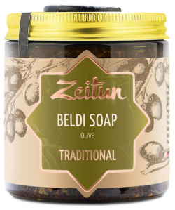 Мыло традиционное марокканское Бельди "Олива" для всех типов кожи Zeitun 9944000