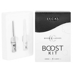 Набор Lucas Cosmetics 1108910 сывороток для роста ресниц и бровей BOOST KIT