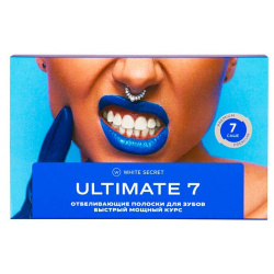 Отбеливающие полоски для зубов Ultimate (7 саше)  White Secret 10117294