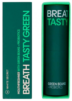 Дентальный парфюм Breath Tasty Green  White Secret 10117263