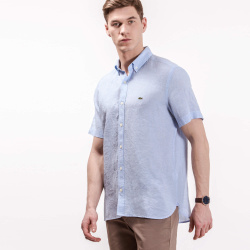 Мужская льняная рубашка Lacoste Regular Fit CH4991