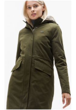 Женская утеплённая куртка парка Lacoste BF2040