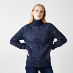 Женский свитер Lacoste с высоким воротом AF2155 Состав: 74% полиамид 19% акрил
