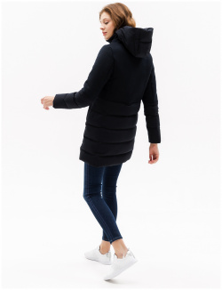 Женское стеганое пальто Lacoste со съемным капюшоном BF2002