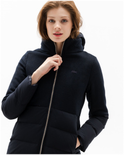Женское стеганое пальто Lacoste со съемным капюшоном BF2002
