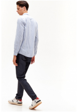 Мужская рубашка Lacoste Slim Fit в полоску CH0054