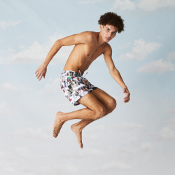 Мужские купальные шорты Lacoste x Polaroid MH3881 