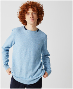 Мужской свитер Lacoste из смеси хлопка и льна AH0111R 