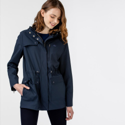 Женская куртка парка Lacoste c регулируемым поясом BF0109 