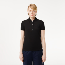 Женское поло Lacoste Slim Fit из эластичного хлопка PF5462 Рубашка —
