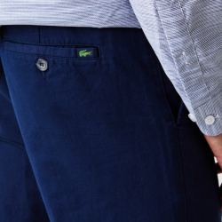 Мужские брюки Lacoste из смеси хлопка и льна HH0980